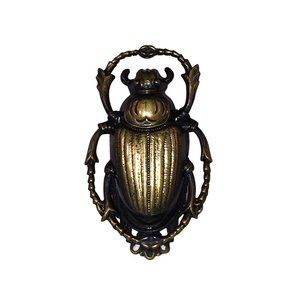 Kim Brass Egyptian Revival Inspired Scarab Stateme
